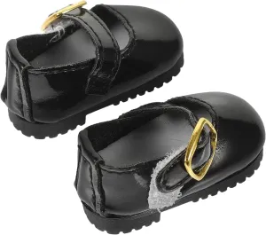 1 Pair Girl Doll Shoes Fashion Dress-up Leather Shoes Baby Doll Decorative Outfits for Dress