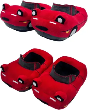 2024 Cute Car Shapes Cotton Slippers - Cute Slippers for Women, Warm House Soft Fuzzy Casual Indoor House Shoes