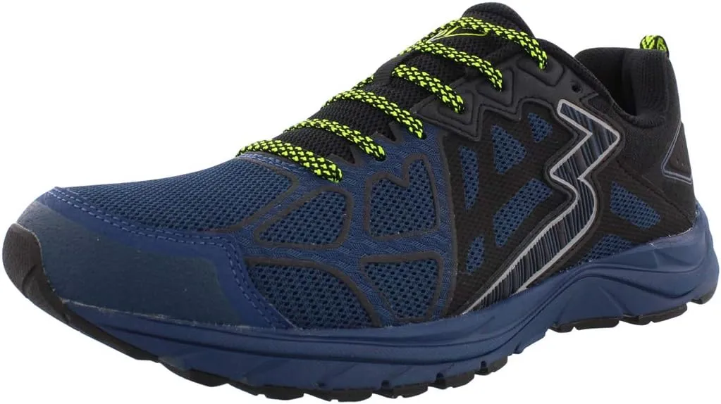 361 Degrees Men's Denali Mesh Upper Off-Road Trail Running Shoes