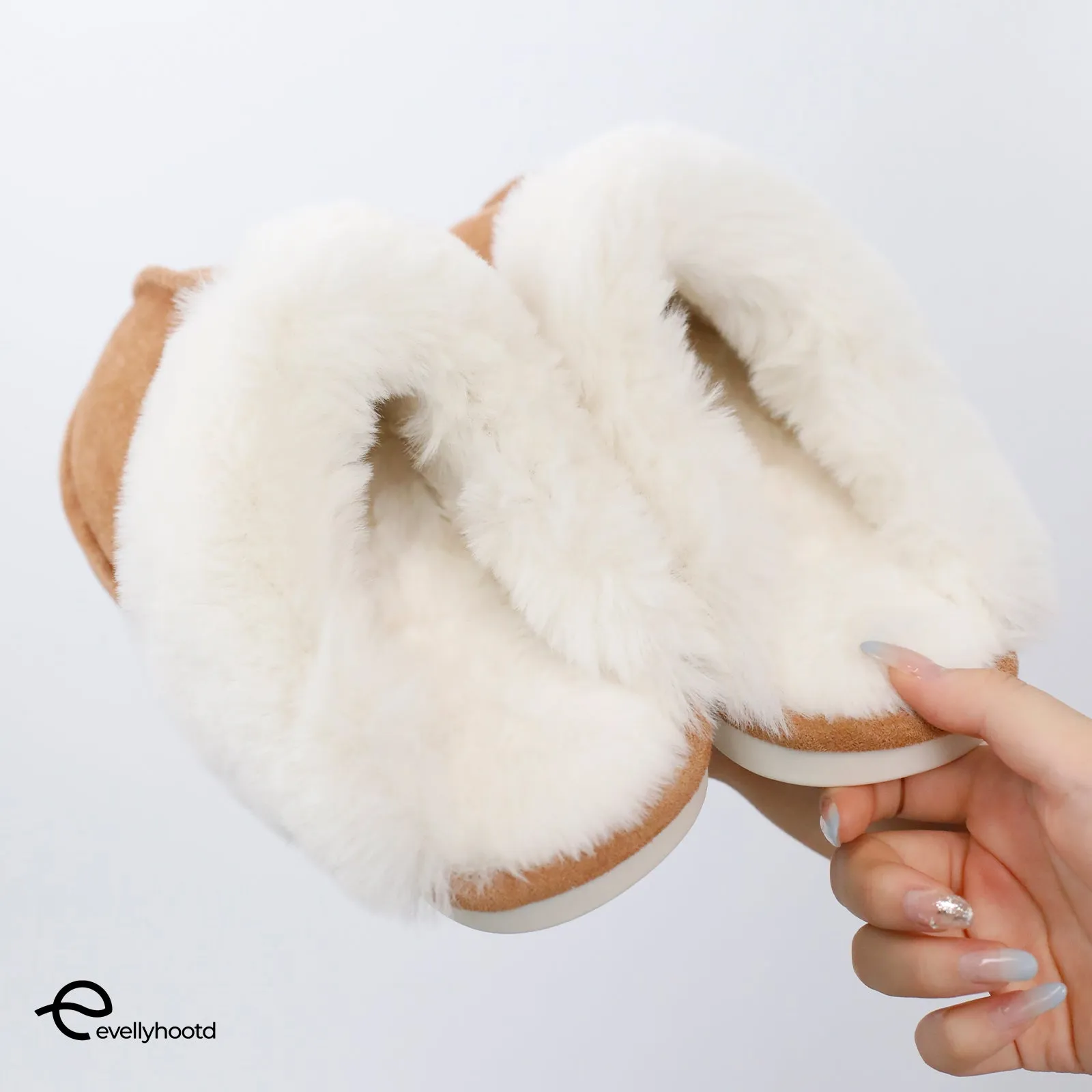 8666 Comfort Fluffy Home Slippers
