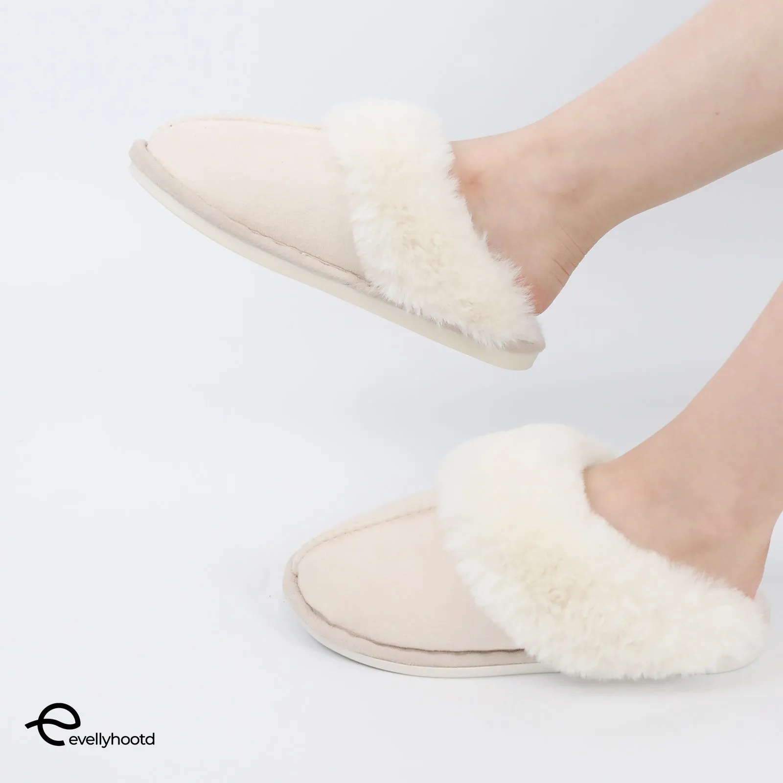 8666 Comfort Fluffy Home Slippers