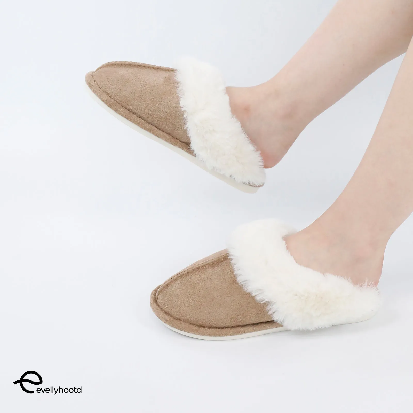 8666 Comfort Fluffy Home Slippers