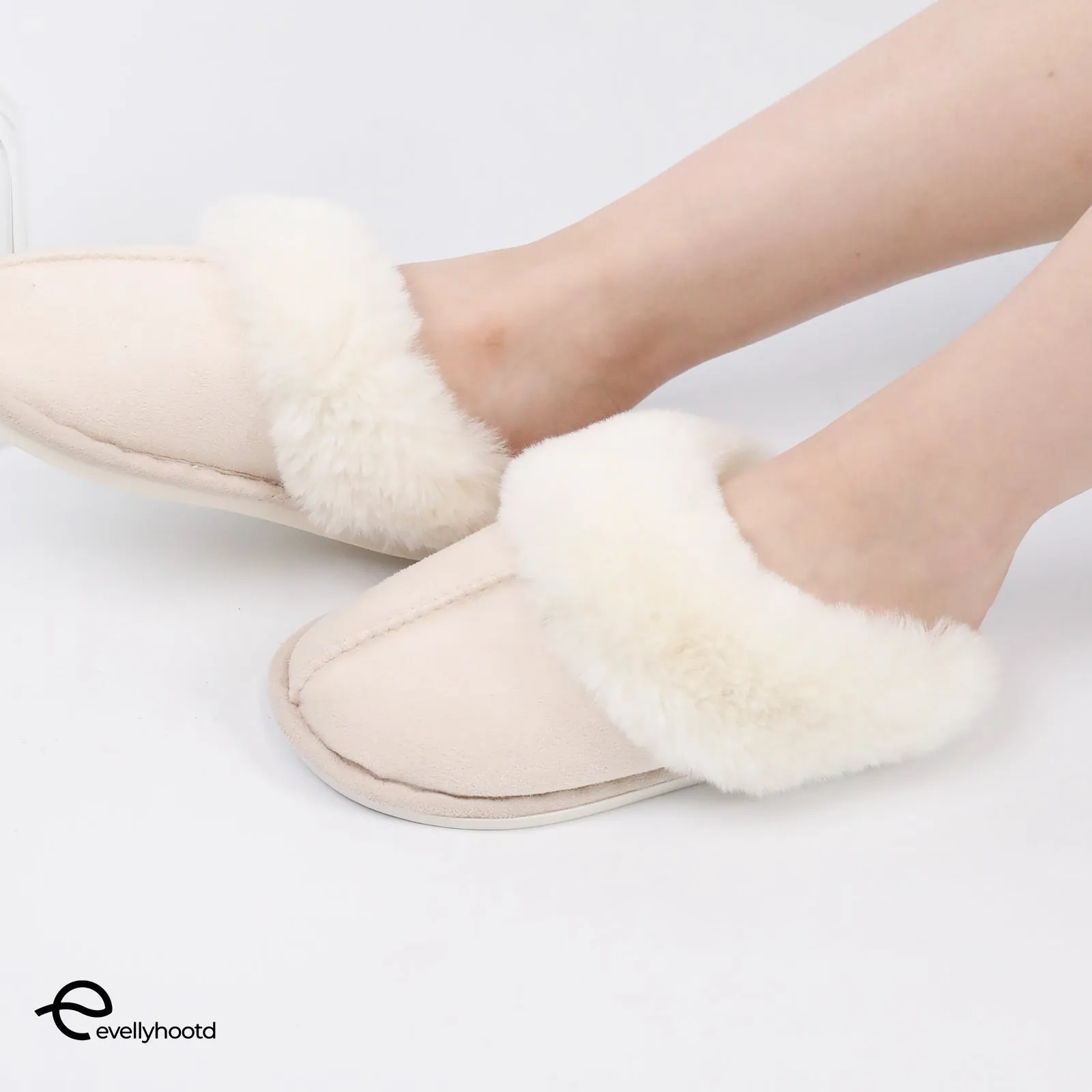 8666 Comfort Fluffy Home Slippers