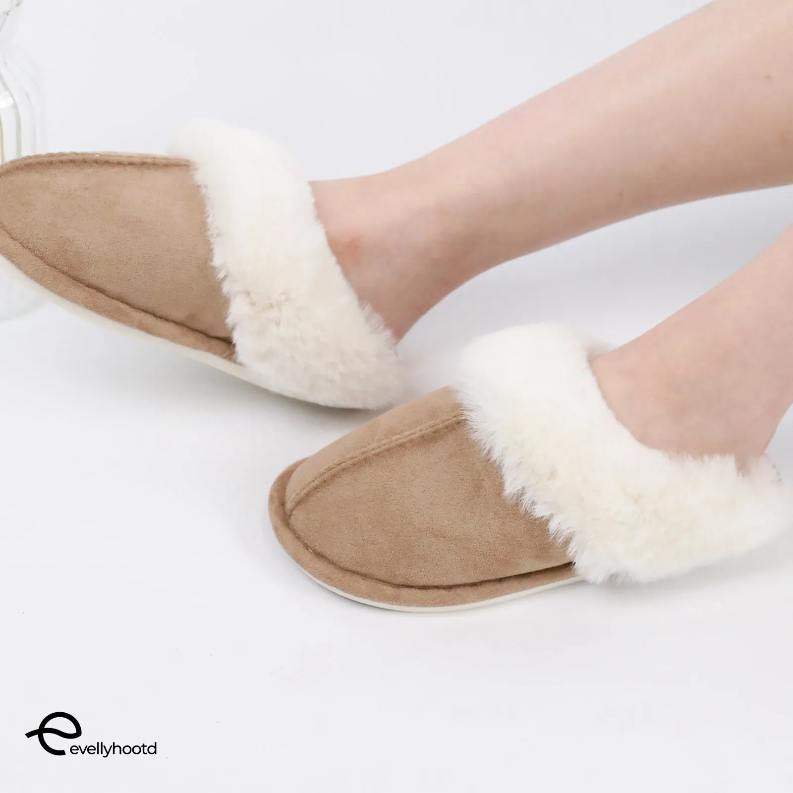 8666 Comfort Fluffy Home Slippers