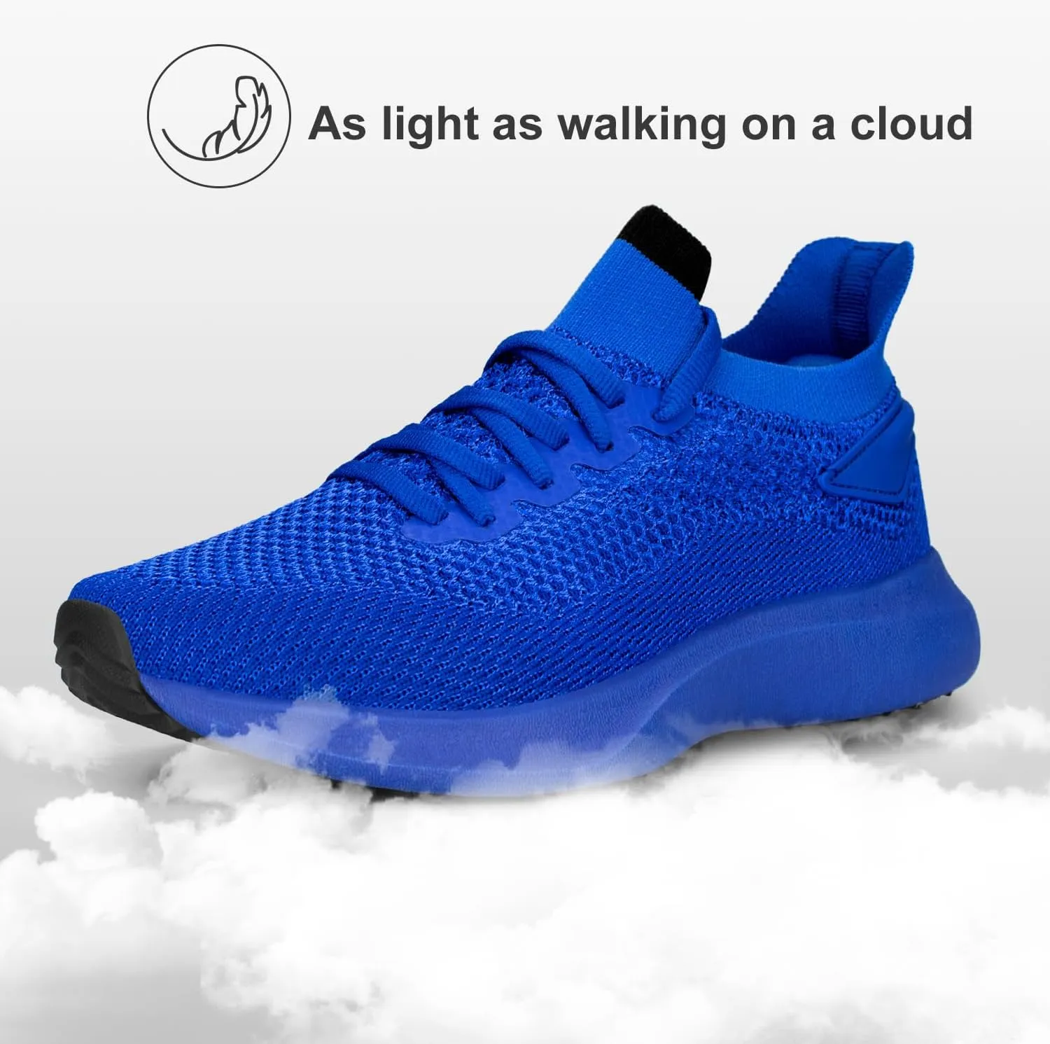 Abboos Running Shoes Womens Non Slip Gym Workout Shoes Lightweight Breathable Tennis Shoes Mesh Walking Sneakers