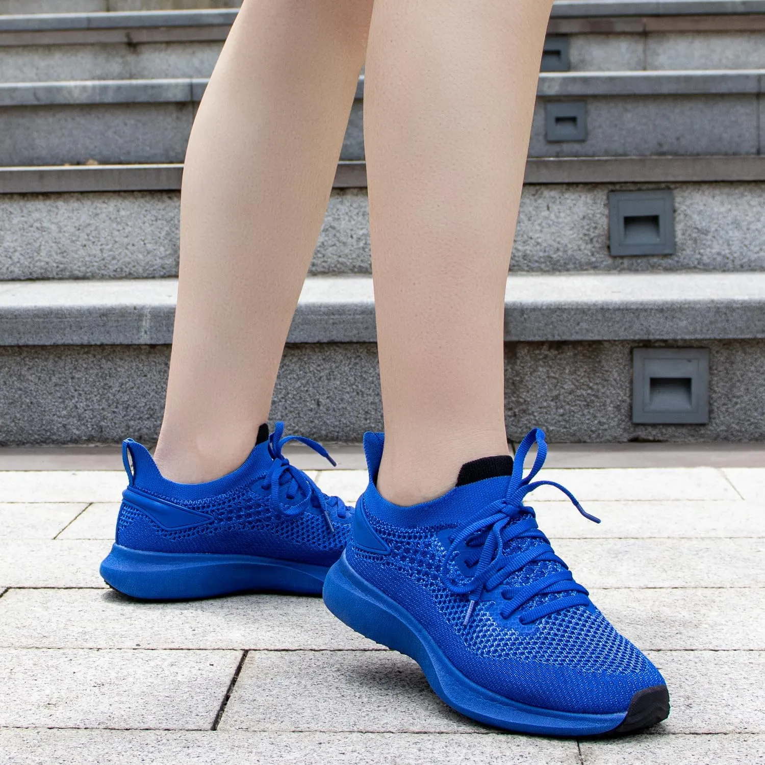 Abboos Running Shoes Womens Non Slip Gym Workout Shoes Lightweight Breathable Tennis Shoes Mesh Walking Sneakers