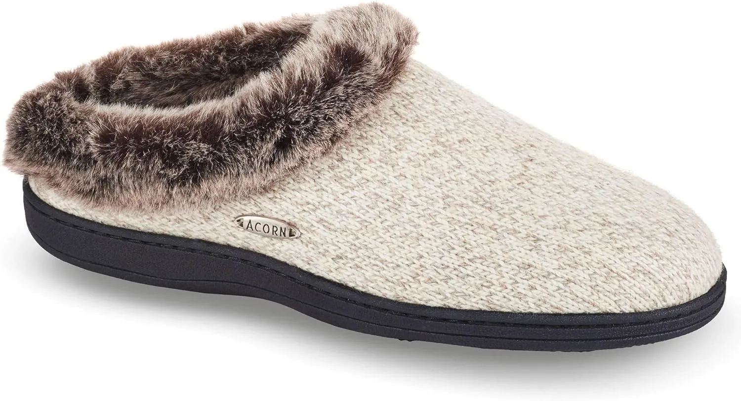 Acorn Women's Clog Slippers, Multi-Layer Memory Foam Footbed with Arch Support