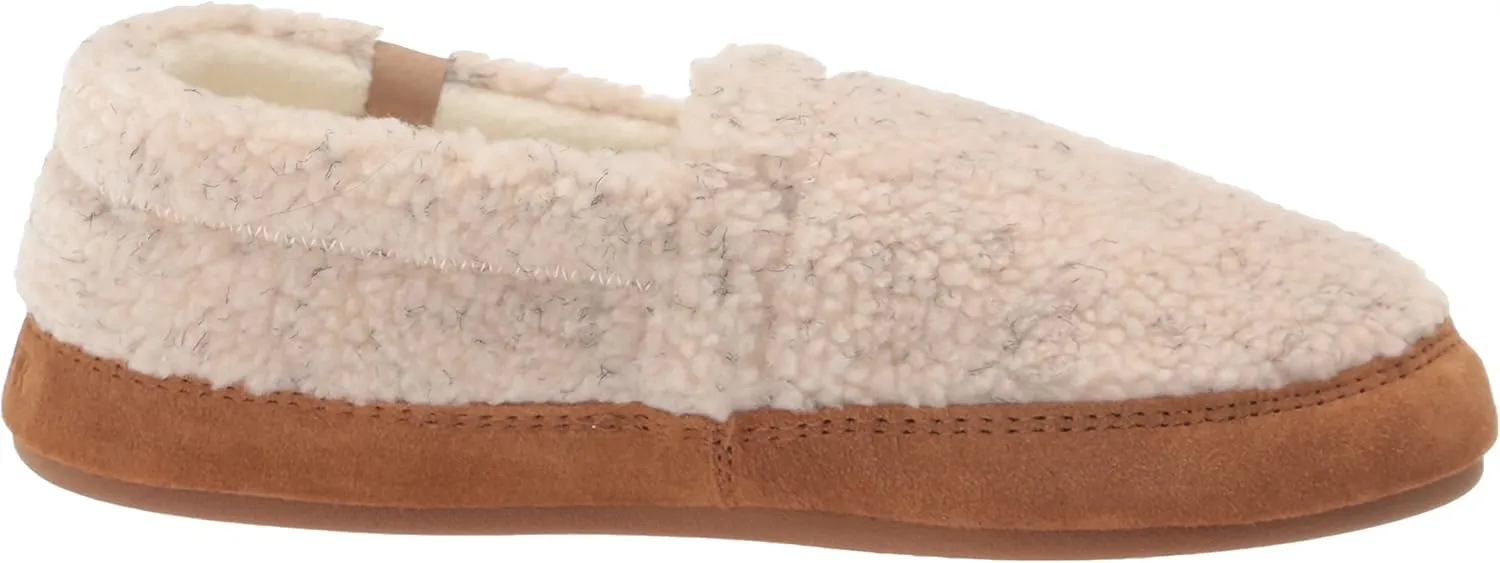 Acorn Women’s Moc Slippers with Comfortable Cloud-Like Feel, Soft and Cozy Uppers and Non-Slip Sole