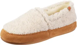 Acorn Women’s Moc Slippers with Comfortable Cloud-Like Feel, Soft and Cozy Uppers and Non-Slip Sole