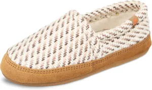Acorn Women’s Moc Slippers with Comfortable Cloud-Like Feel, Soft and Cozy Uppers and Non-Slip Sole