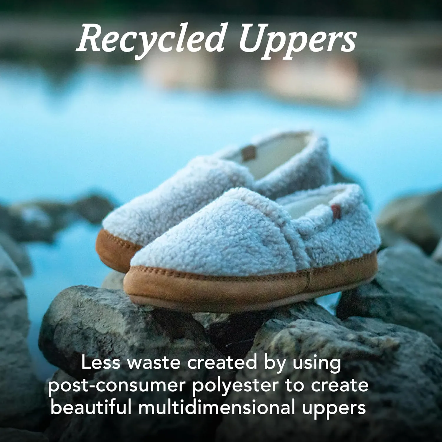 Acorn Women’s Moc Slippers with Comfortable Cloud-Like Feel, Soft and Cozy Uppers and Non-Slip Sole