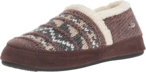 Acorn Women’s Moc Slippers with Comfortable Cloud-Like Feel, Soft and Cozy Uppers and Non-Slip Sole