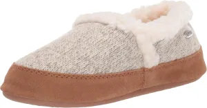 Acorn Women’s Moc Slippers with Comfortable Cloud-Like Feel, Soft and Cozy Uppers and Non-Slip Sole