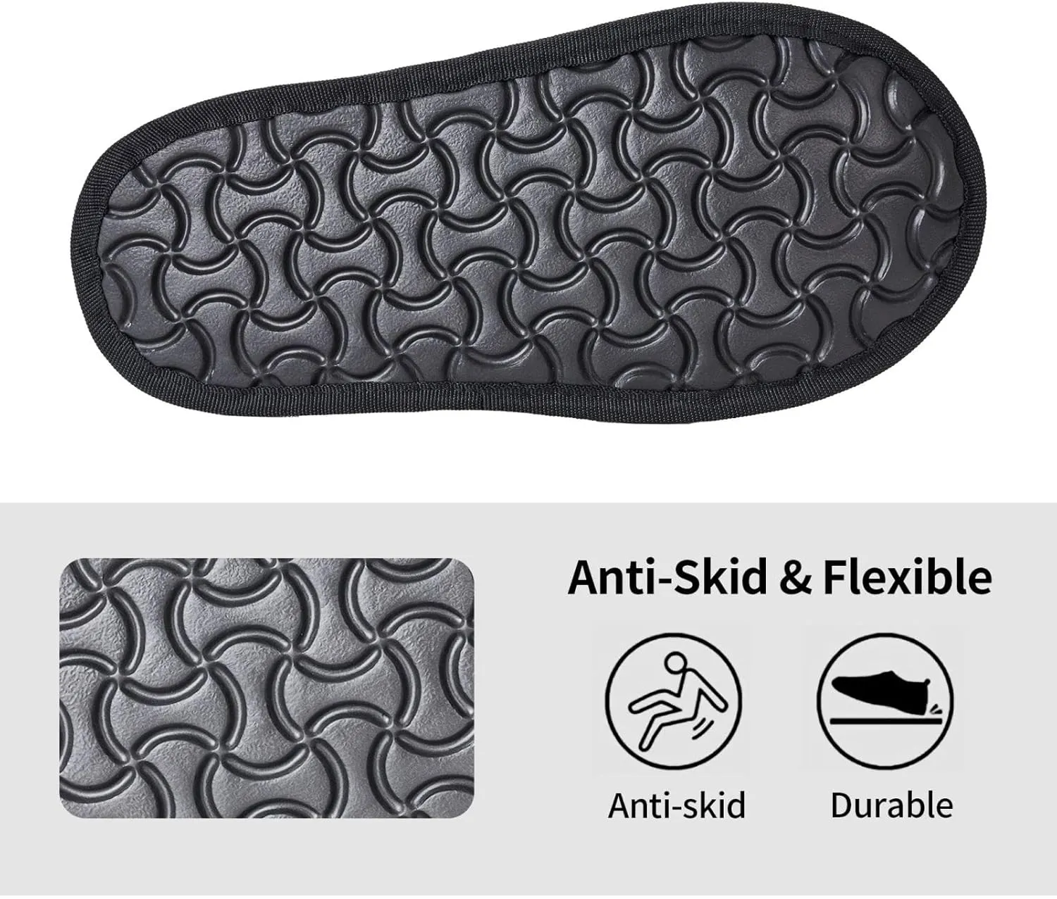 AdaNti Beautiful grape leaves Furry Slippers for Men Women Fuzzy Memory Foam Slippers Warm Comfy Slip-on Bedroom Shoes Winter House Shoes for Indoor Outdoor