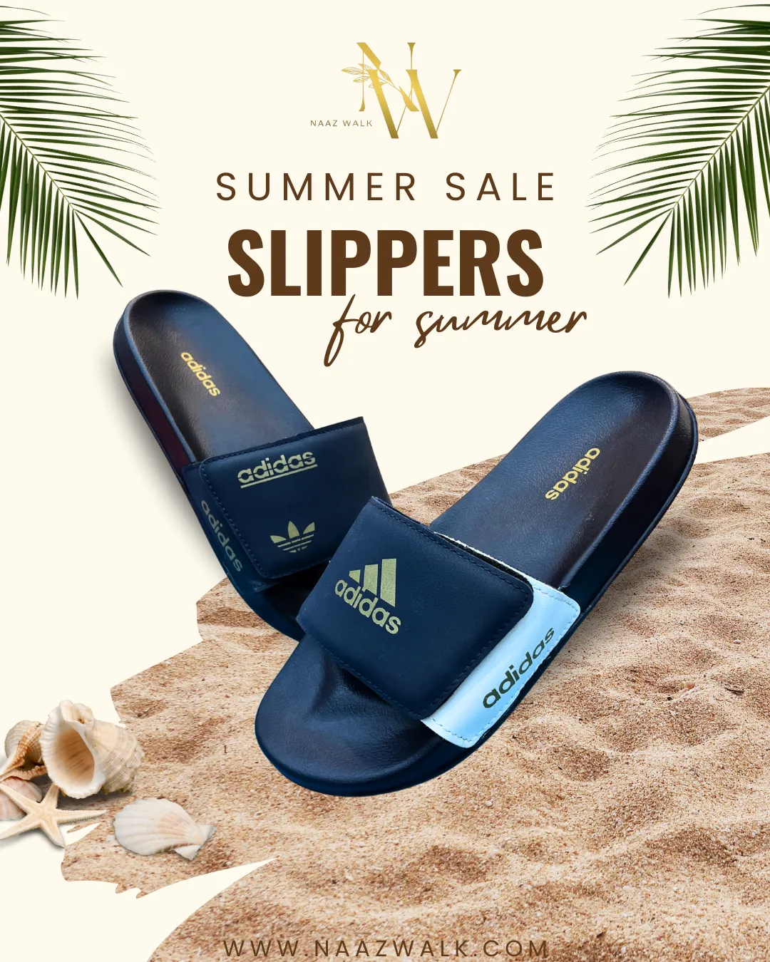 Adidas Slippers For Men With Comfortable Soft Sole