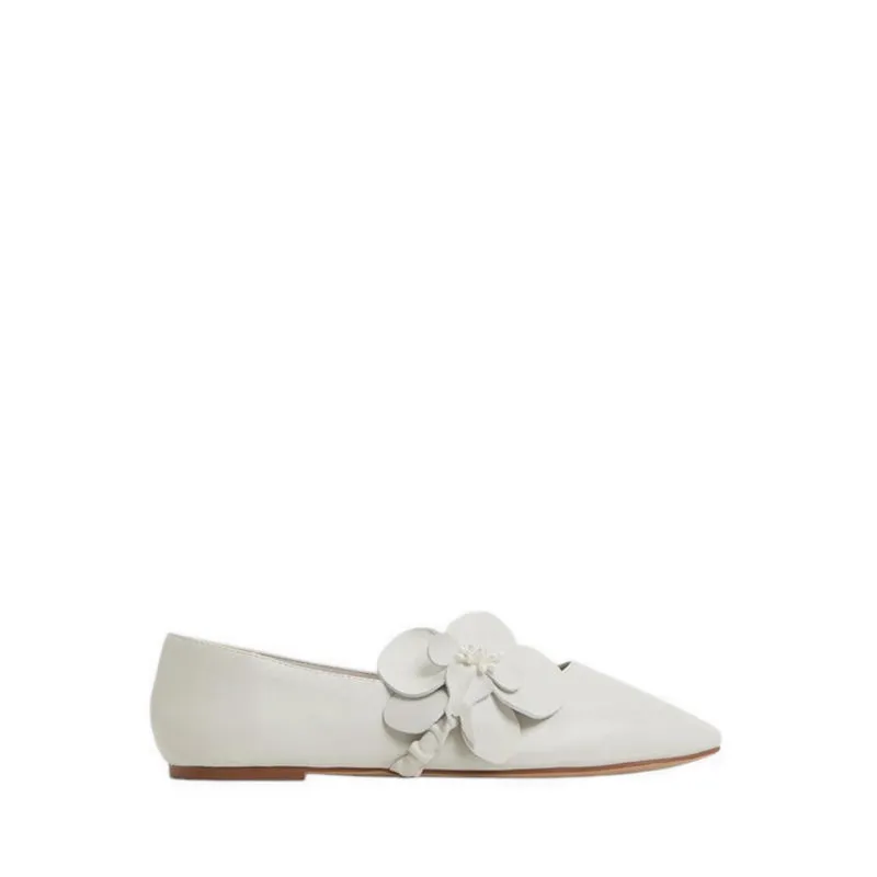 Aldo Floralina Women's Ballerinas & Mary Janes - White/Bone