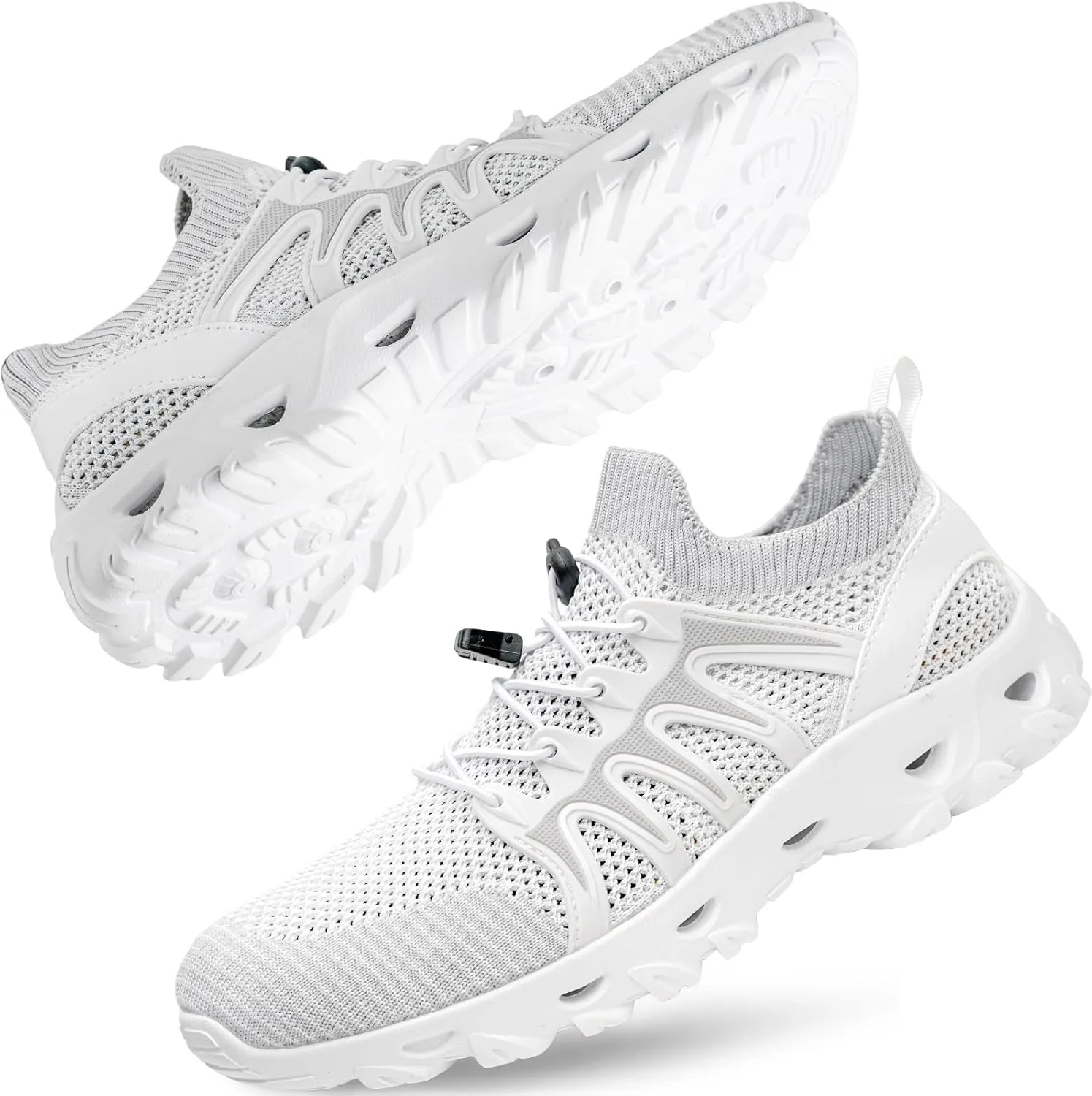 Alibress Water Shoes for Women Men Quick-Dry Aqua Shoes Men's Hiking Water Shoes Women's Beach Shoes Lightweight Water Sports Shoes for Swimming Fishing Kayaking
