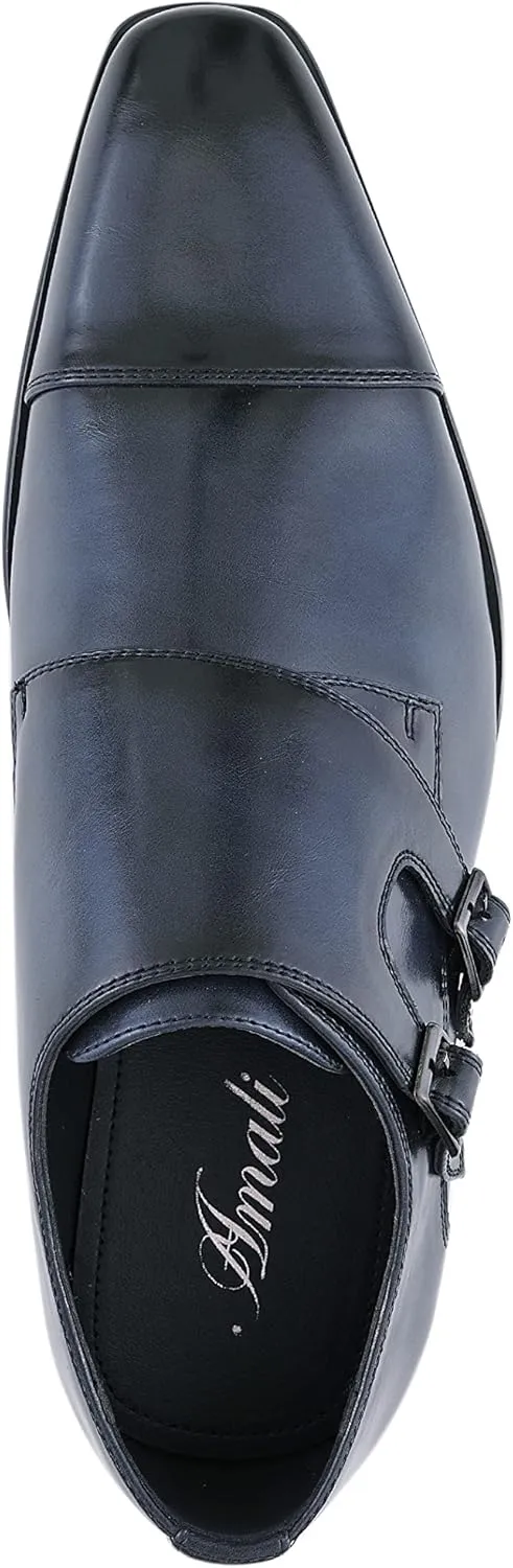 Amali Tucker - Mens Dress Shoes - Double-Monkstrap Shoes for Men - Designer Mens Shoes