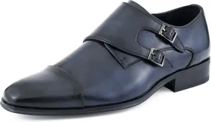 Amali Tucker - Mens Dress Shoes - Double-Monkstrap Shoes for Men - Designer Mens Shoes