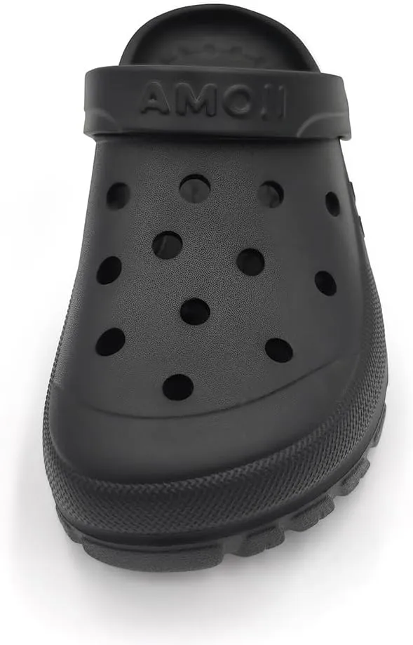 Amoji Unisex Garden Clogs Gardening Slip On Shoes CL212