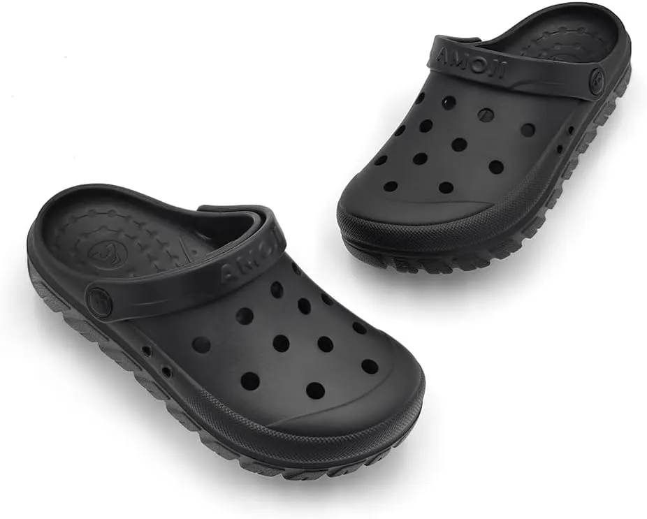 Amoji Unisex Garden Clogs Gardening Slip On Shoes CL212