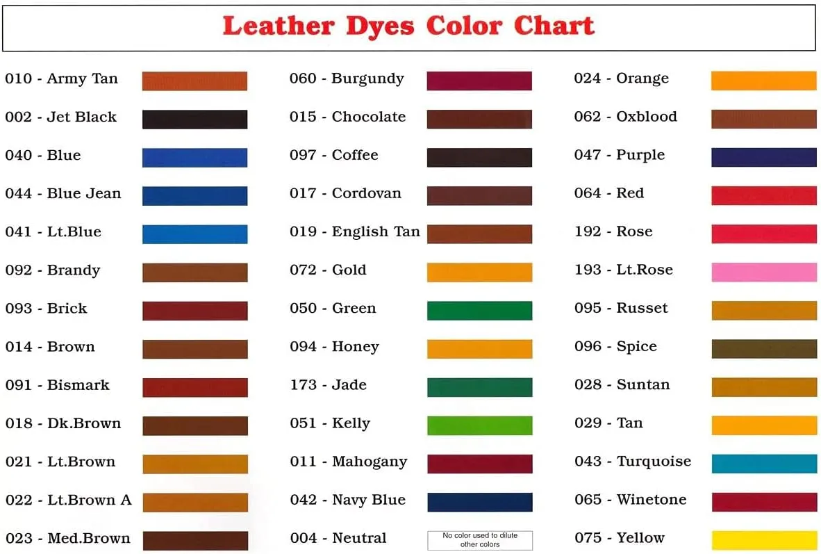 Angelus Leather Dye, 3 oz, Neutral