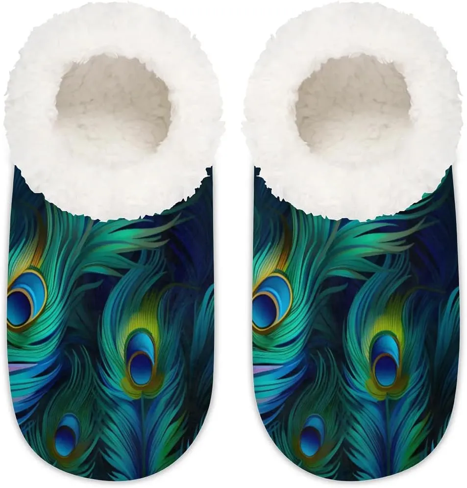 Animal Rooster Floral Soft Home Slippers for Women Lightweight Men's House Shoes Women's Slippers