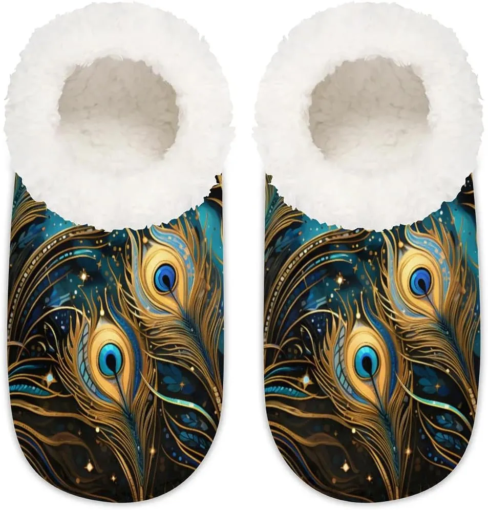 Animal Rooster Floral Soft Home Slippers for Women Lightweight Men's House Shoes Women's Slippers