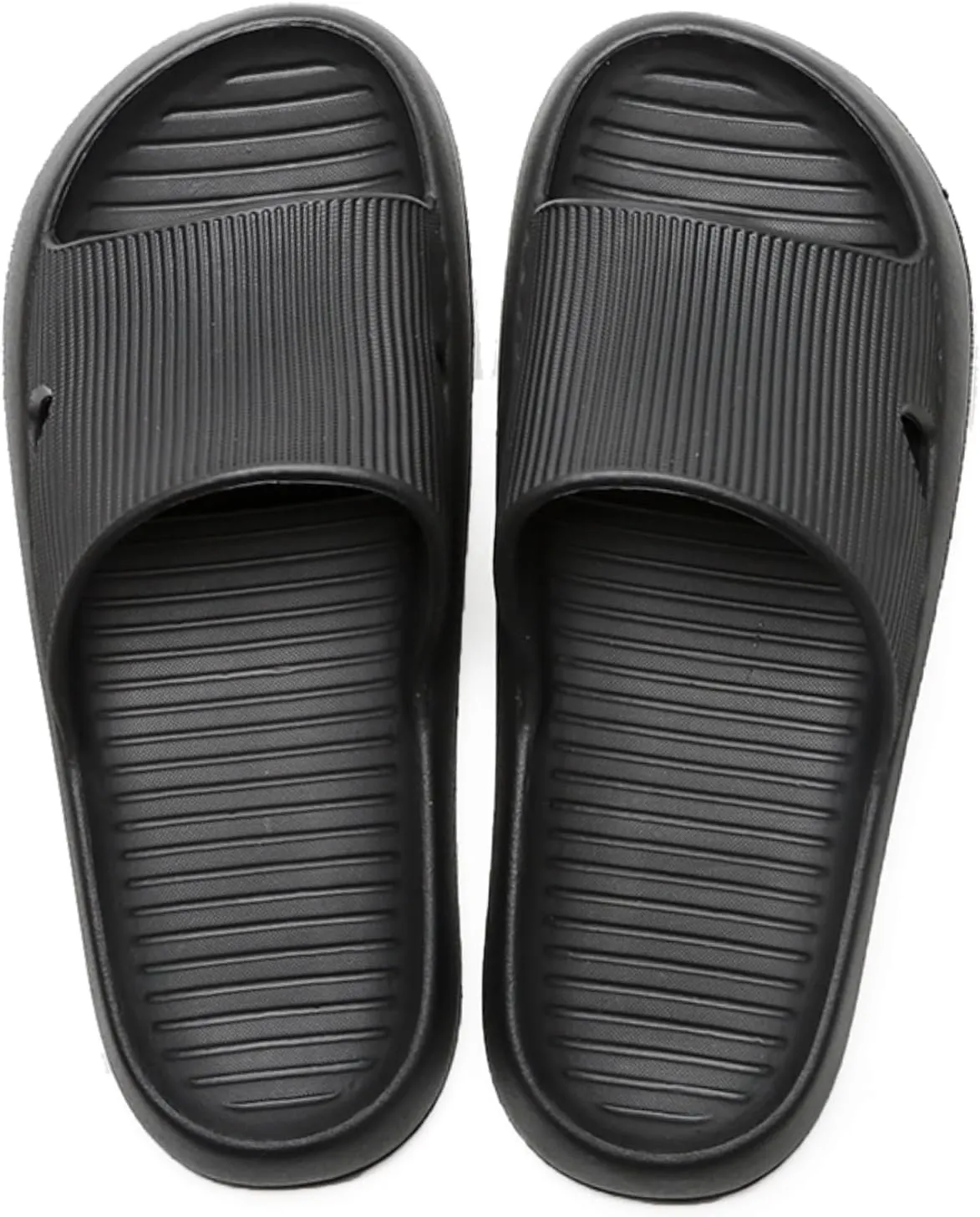 Anmerl Shower Shoes for Men and Women, Soft Comfortable House Slippers, Ultra Light Quick Drying Non Slip Bathroom Indoor Outdoor Slides Sandals