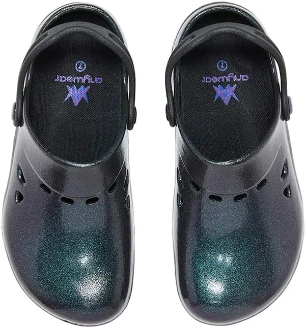 Anywear Footwear Verve Nursing Shoes Clogs for Women and Men, Slip Resistant Shoes with Heel Cushioning, Shock Absorption, and Arch Support