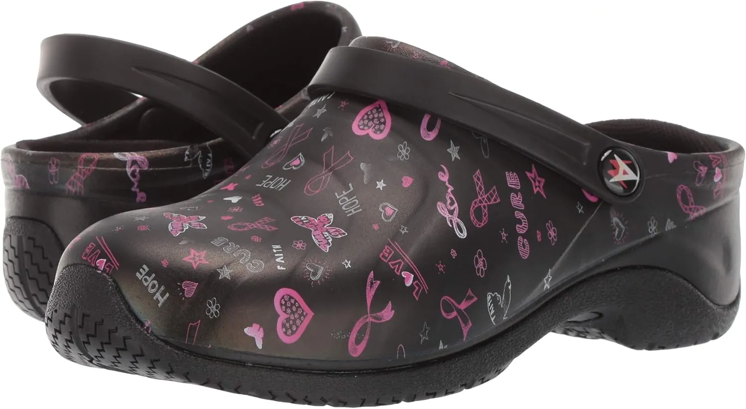 Anywear Zone Nursing Clogs for Women and Men - Lightweight Slingback Non-Slip Work Shoes with Exceptional EVA Cushioning, Ventilated Insoles