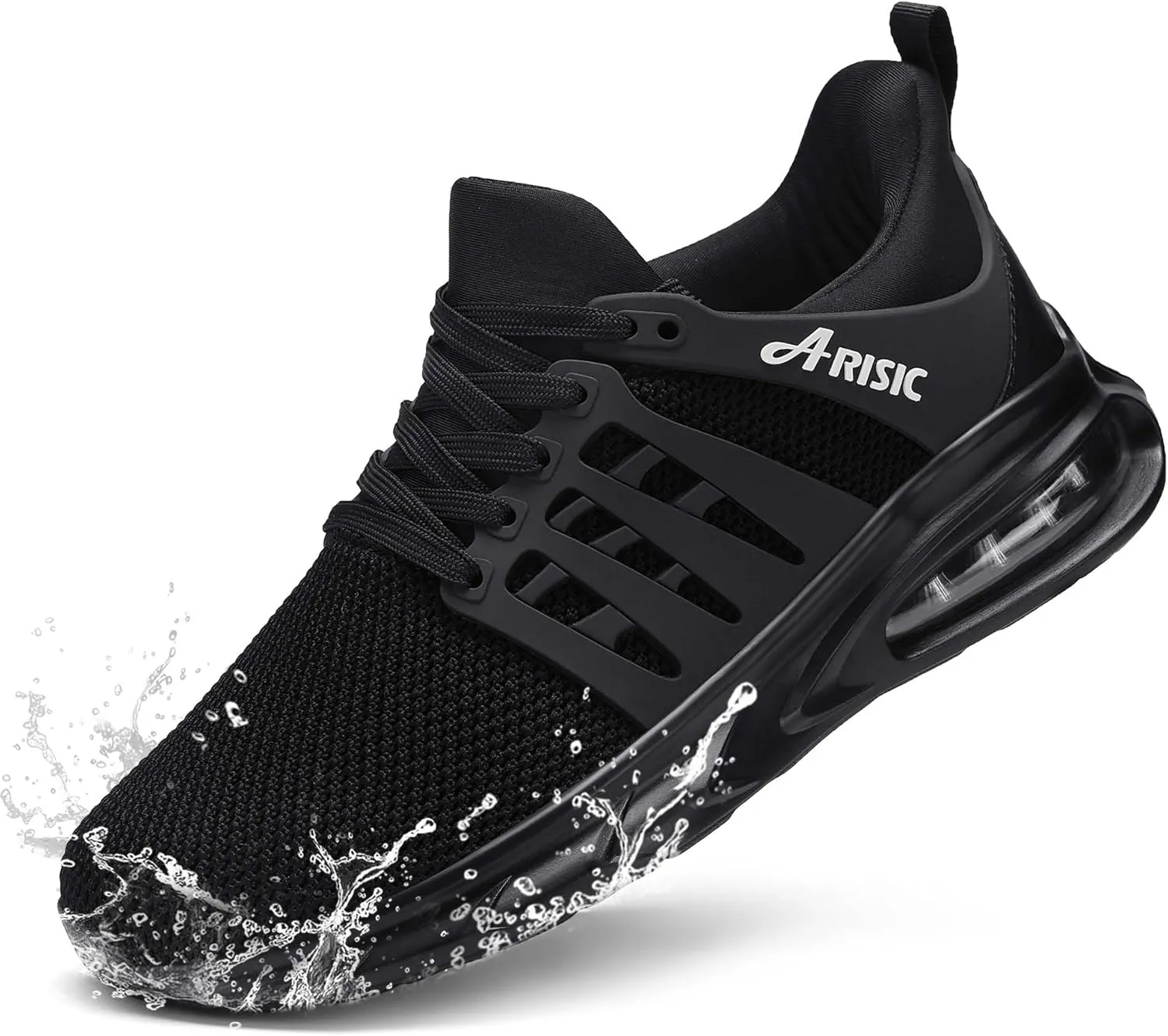 ARISIC Non Slip Work Shoes for Men Slip on Sneakers Waterproof Restaurant Men Zapatos Trabajo Comfort Kitchen Chef Slip Resistant Food Service Shoes