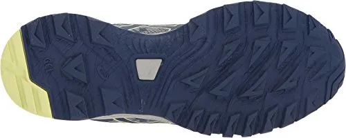 ASICS Women's Gel-Sonoma 3, Grey/Blue/Lime, 6 B(M) US