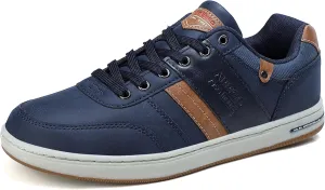ASTERO Shoes for Men Casual Stylish Sneakers Dress Non-Slip Low Top Walking Shoes