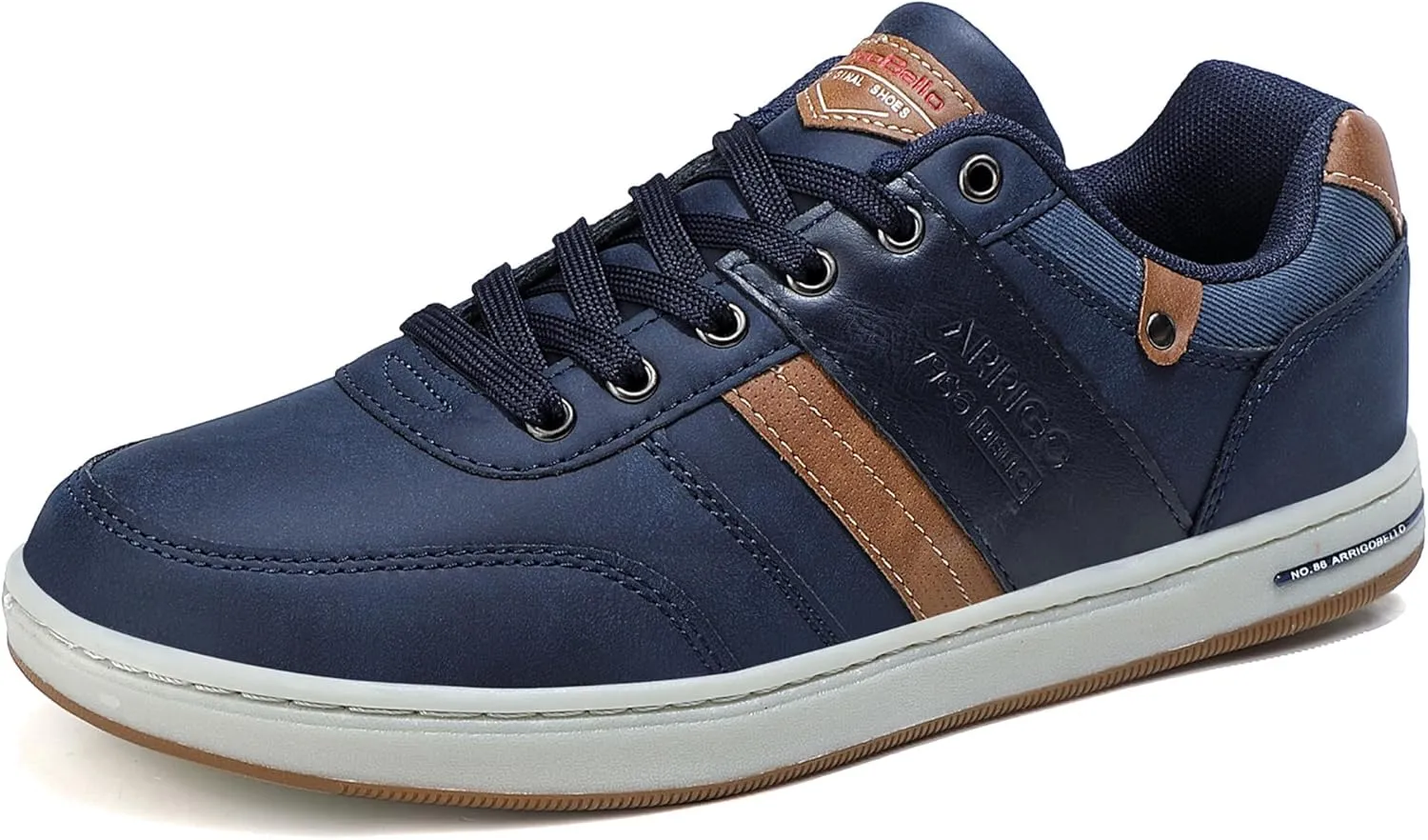 ASTERO Shoes for Men Casual Stylish Sneakers Dress Non-Slip Low Top Walking Shoes