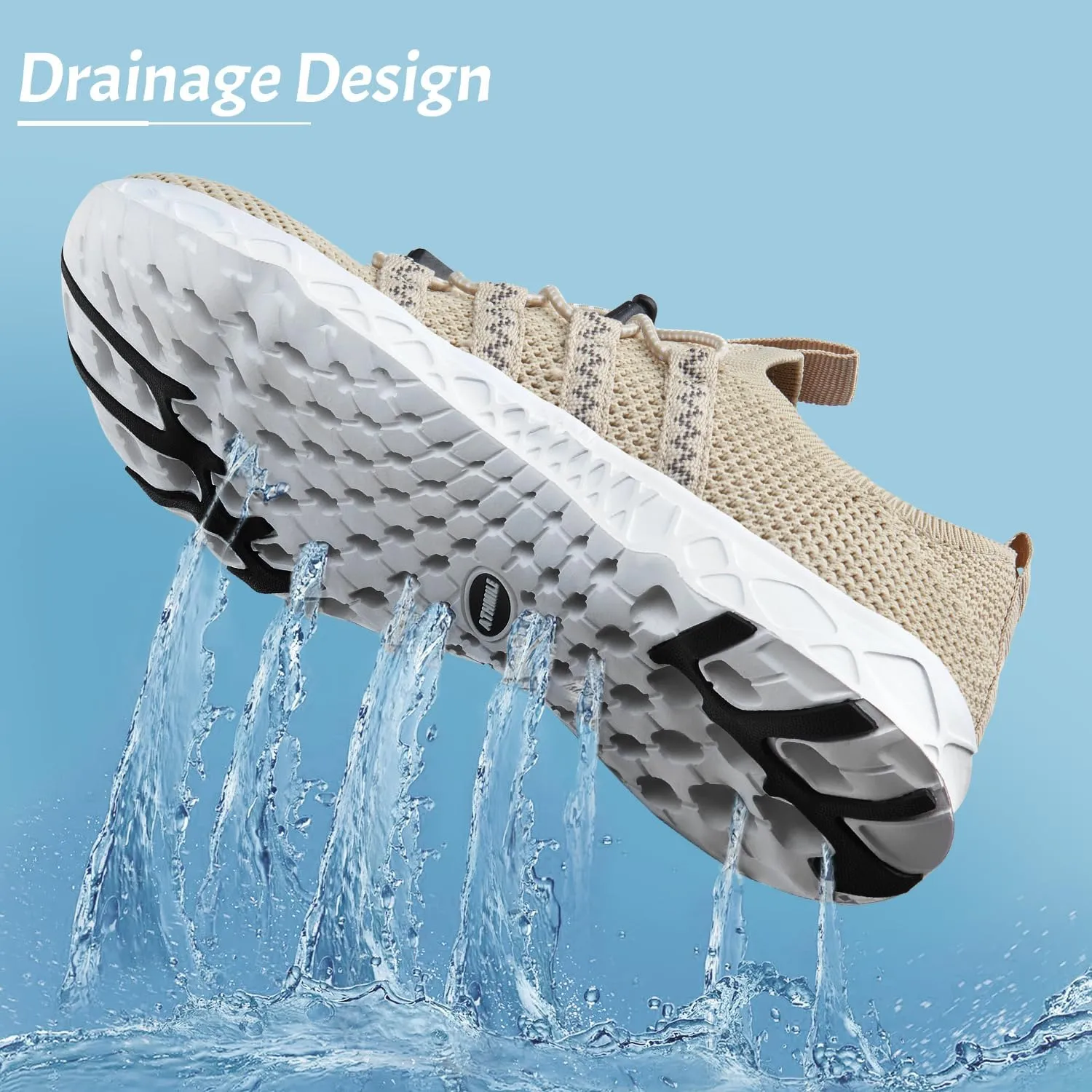ATHMILE Barefoot Shoes Women Men Water Shoes Hiking Swim River Adult Lake Pool Grounding Beach Camping Accessories Cruise Ship Essentials Vacation Must Haves Surfing Kayaking Sport Walking