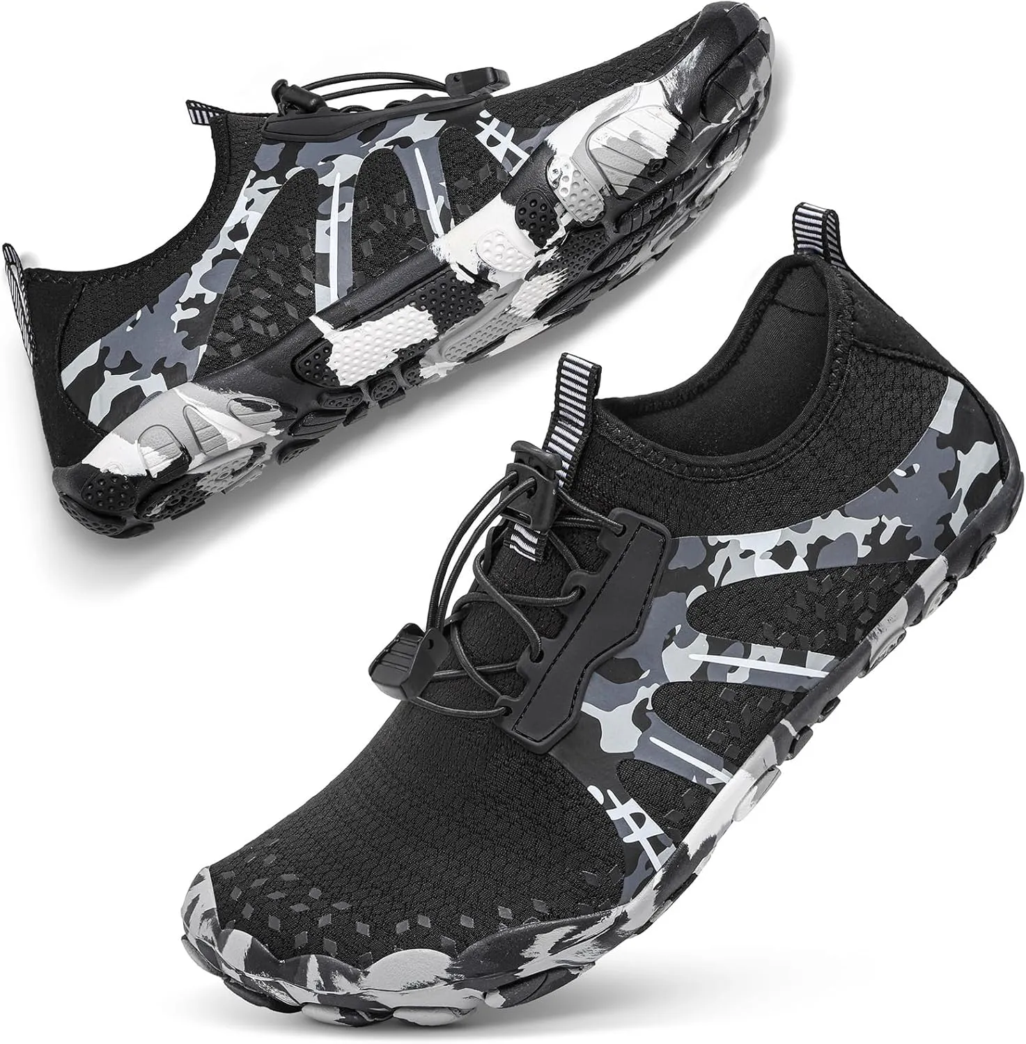 ATHMILE Hiking Barefoot Water Shoes for Women Men Beach Swim Aqua Pool River Quick Dry Athletic Wide Toe Outdoor Sport Kayaking Boating Rock Climbing Yoga Lake