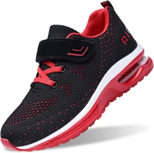 Autper Kids Tennis Running Shoes Memory Foam Athletic Lightweight Sports Walking Sneakers for Boys Girls (Little Kid/Big Kid)