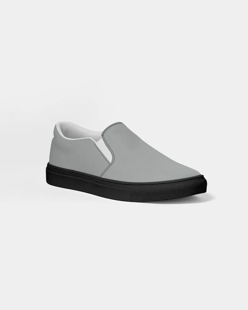 #Autumn February Men's Slip-On Canvas Shoe - Black
