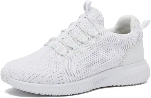 Avia Anchor Mesh Slip On Black Non Slip Shoes for Women, Comfortable Water Resistant Womens Food Service Slip On Sneakers - Black, Navy, White Restaurant Knit Slip Resistant Non Skid Work Shoes Women