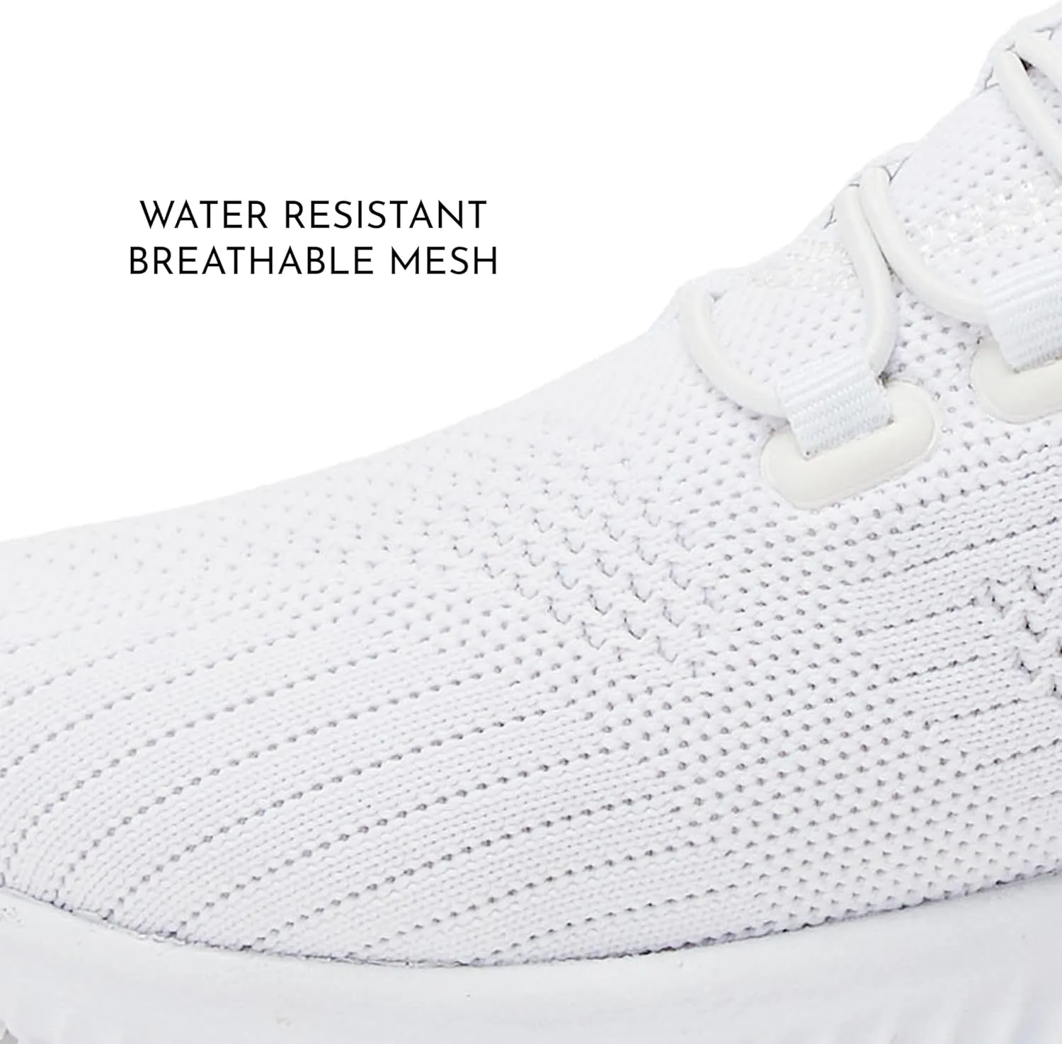 Avia Anchor Mesh Slip On Black Non Slip Shoes for Women, Comfortable Water Resistant Womens Food Service Slip On Sneakers - Black, Navy, White Restaurant Knit Slip Resistant Non Skid Work Shoes Women