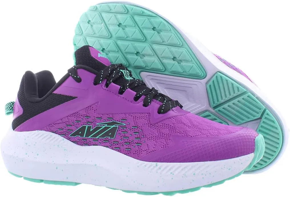 Avia Kids Girls Avi-Upstate Lw Hiking Hiking Sneakers Shoes - Black