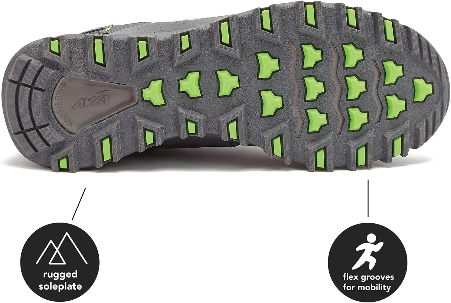Avia Ultra Men’s Trail Running Shoes, Lightweight Breathable Mesh Sneakers for Men