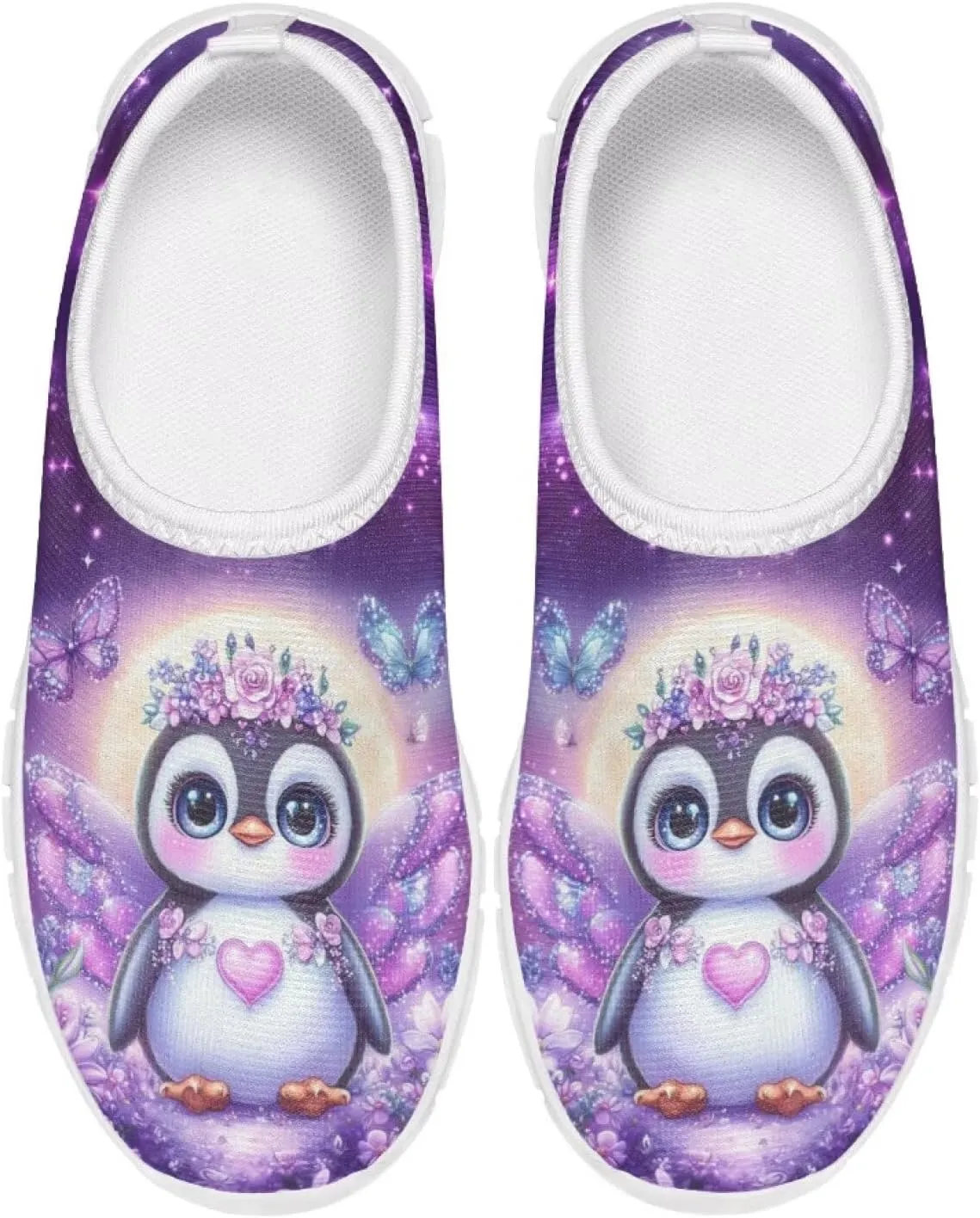 Axolotl Shoes for Girls Little Kid Sneakers Cartoon Print Running Shoes for Girls