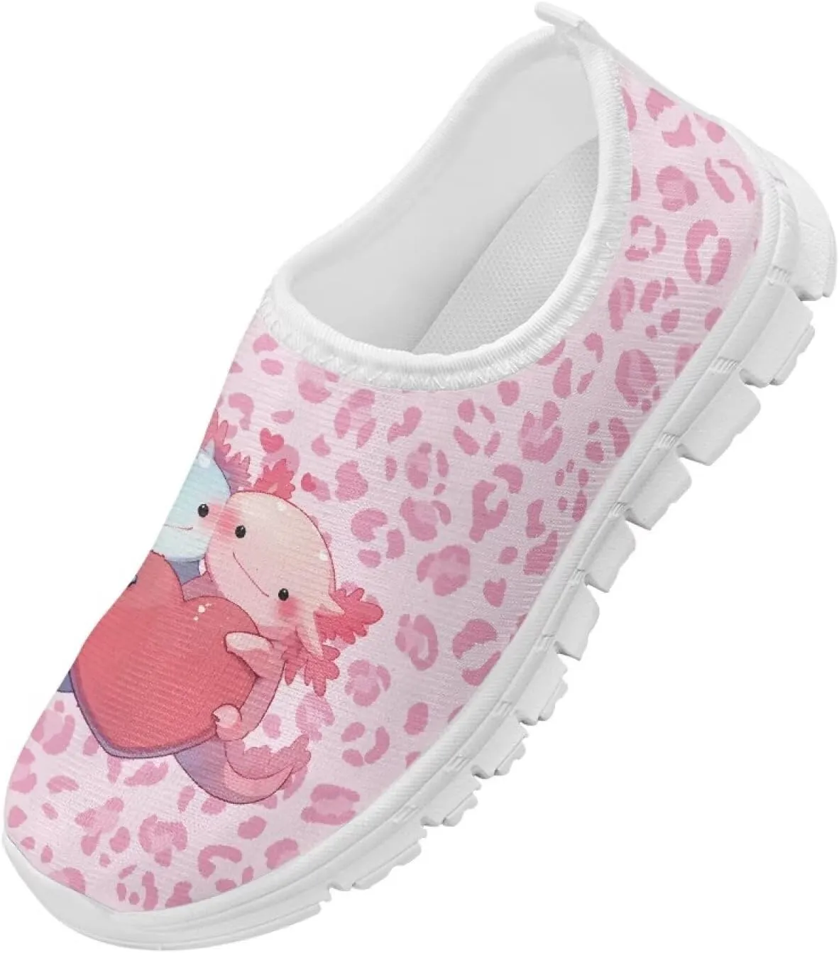 Axolotl Shoes for Girls Slip On Sneakers Kids Tennis Shoes Size 11-2,5