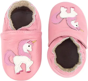 Baby Moccasins Soft Leather Toddler First Walker Shoes