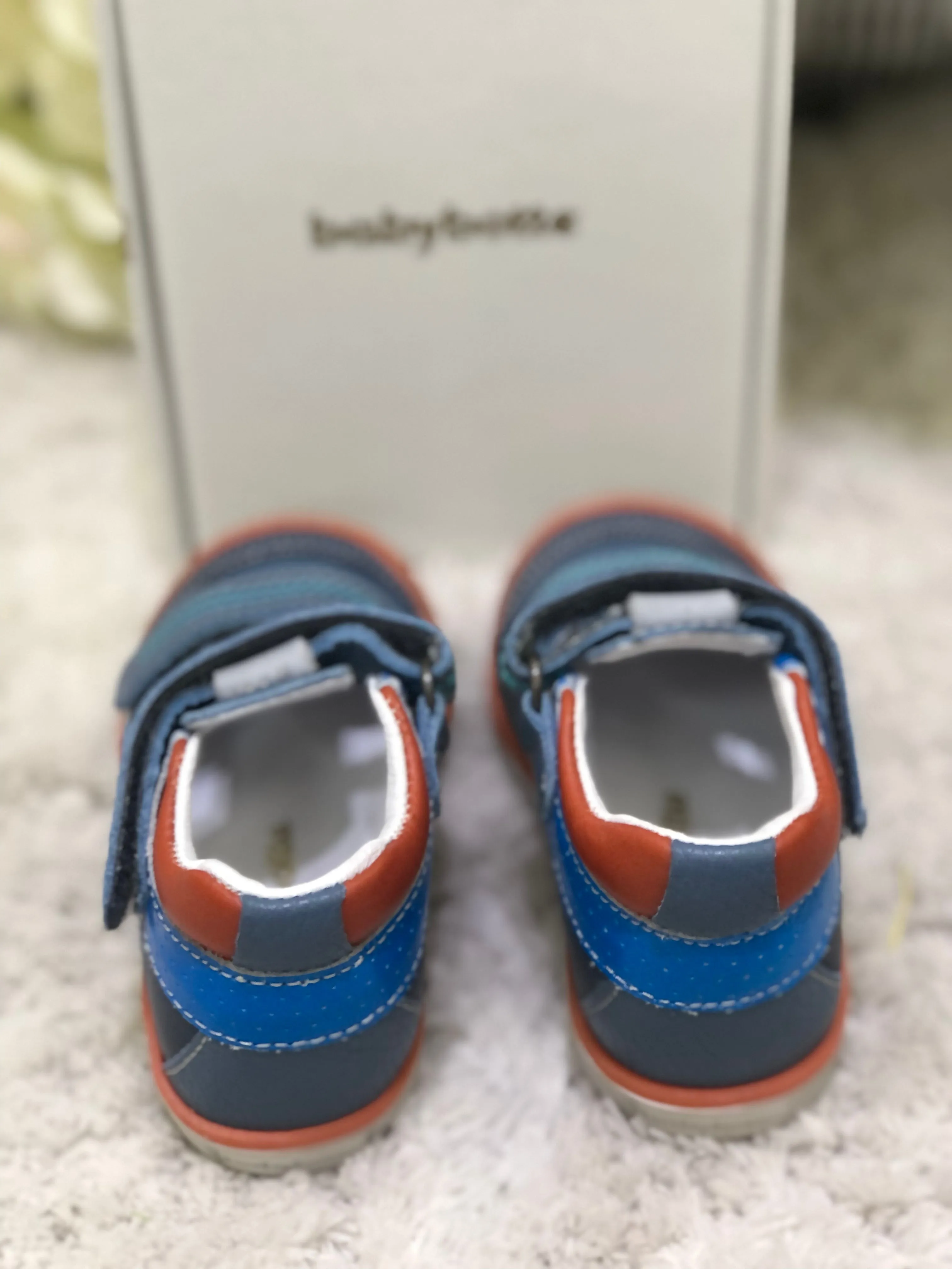 Babybotte French Leather Boys Sandals