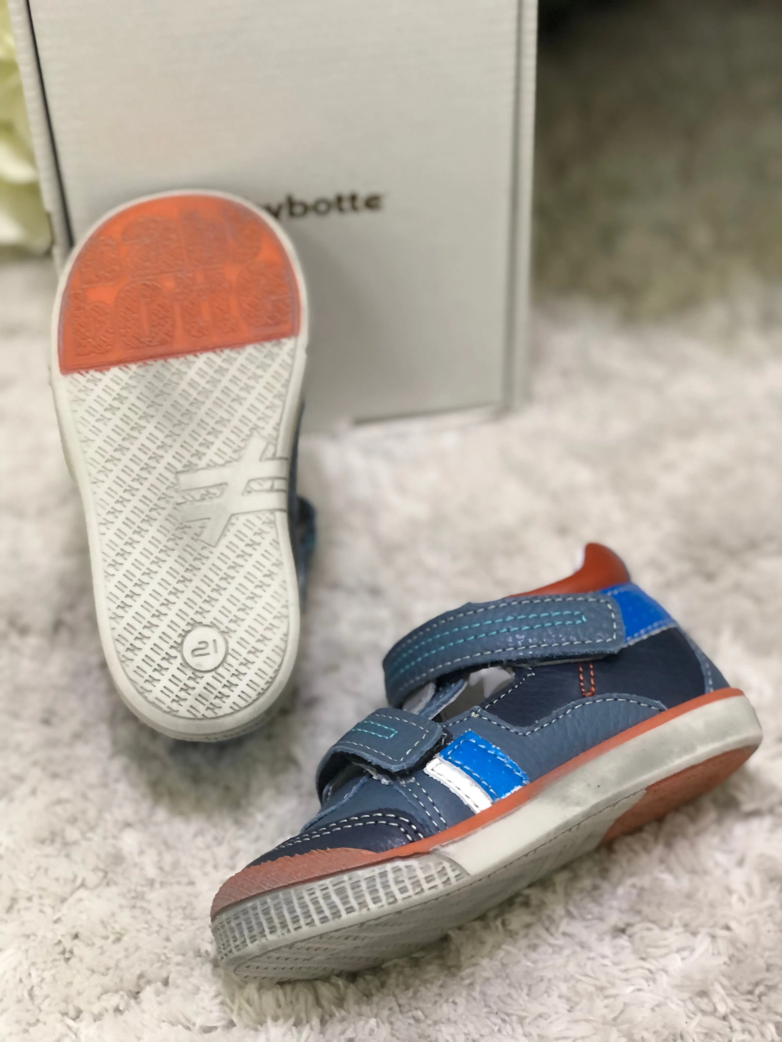 Babybotte French Leather Boys Sandals