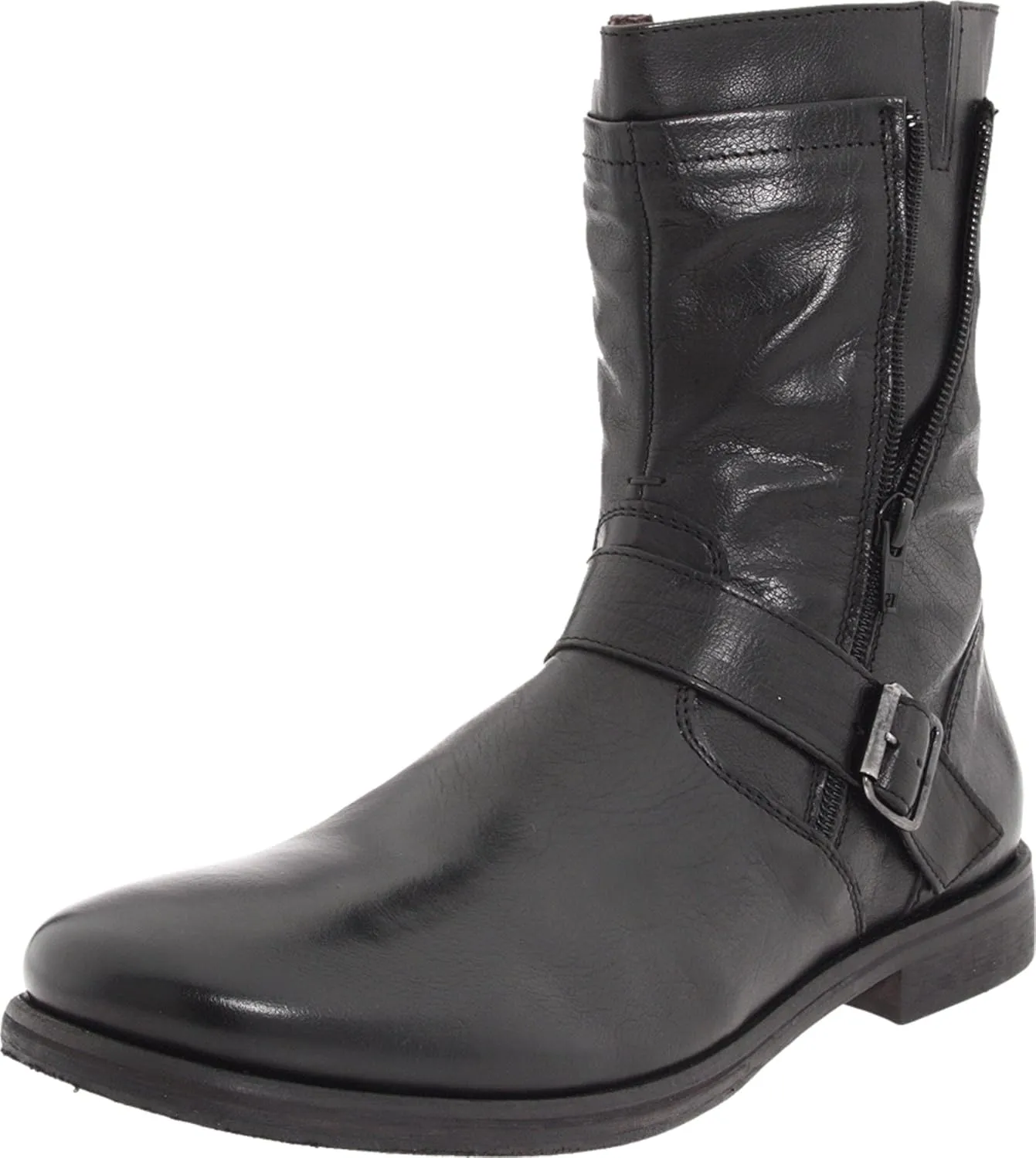 Bacco Bucci Men's Hamilton Boot, Black, 10.5 D US
