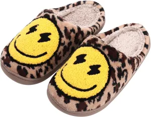 Bad Cute Bunny Slippers for Women Men Soft Fuzzy Slippers Warm Cozy Love Heart Slippers Plush Slip-On House Slippers